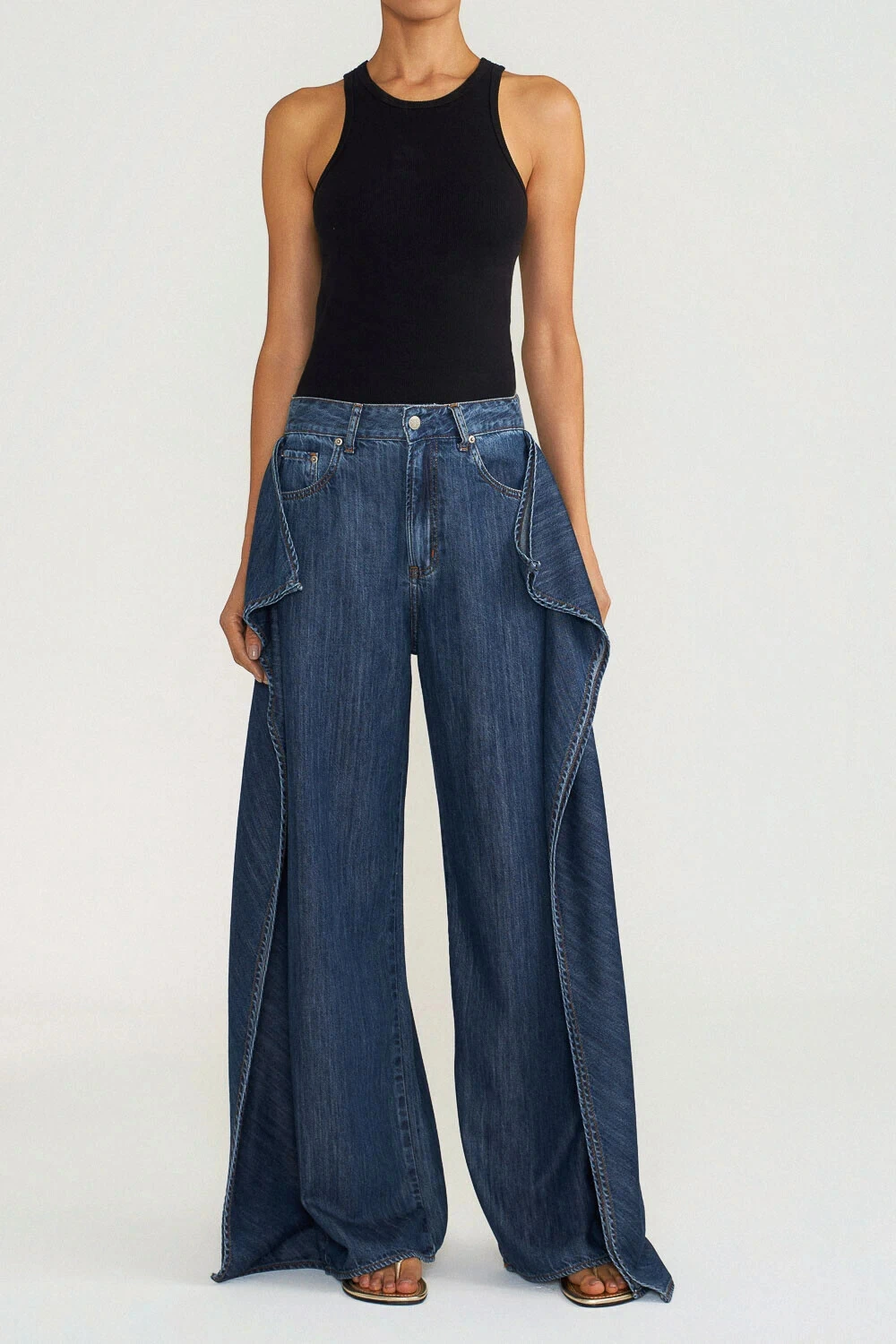 Foto Calça Wave Dark Wash