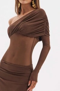 Conjunto Body Saia Tule Mariana