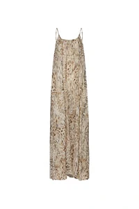 Vestido Alça Amplo Longo
