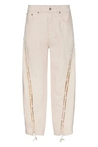 Calça Balloon Trançada