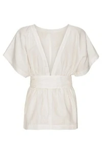 Blusa Venus Cambraia linho