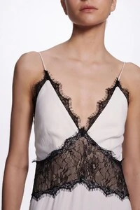 Vestido amina champagne