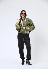 Jaqueta Puffer Print