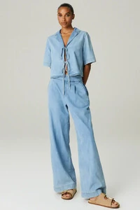 Camisa Jeans m/c Jeans