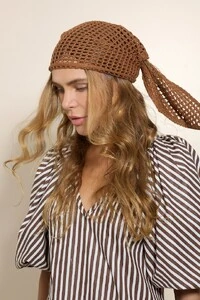 Lenço crochet Botik