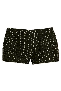 Mini Shorts Drapeado georgete poá