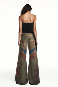 Calça jeans motocross