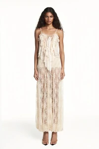 Calça pala lastex renda