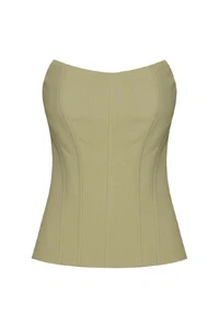 Top corset tomara que caia patou