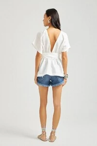 Blusa Venus Cambraia linho