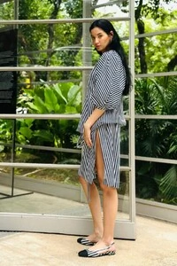 Vestido Bufante Olivia Listrado
