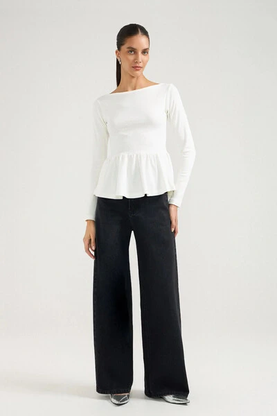 Foto Calça Wide Shift Jeans