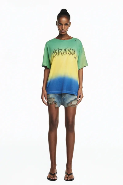 Foto Camiseta Brasil Degradê