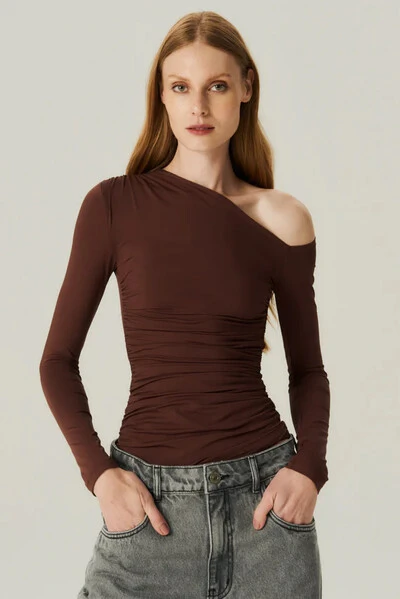 Foto Blusa Fluida Manga Longa