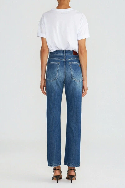 FotoCalça Straight Jeans Vintage