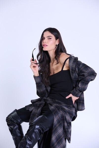 Foto Camisa Flanelada Botik Xadrez