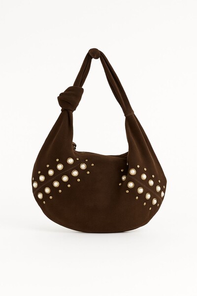 Foto Bolsa Couro tachas botik