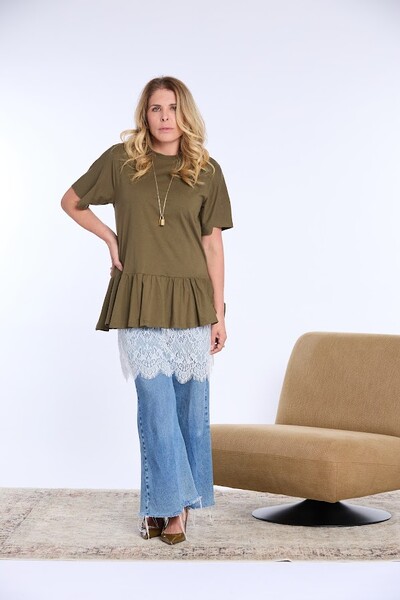 Foto Camiseta Babado Botik