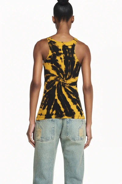 FotoRegata Nadador Rib Tie Dye Amarelo