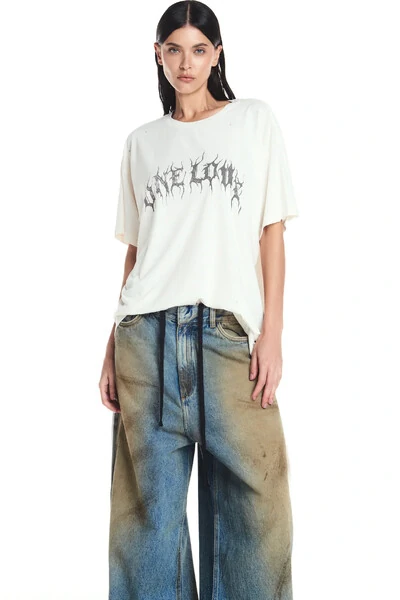 FotoCalça Jeans ballon manchada