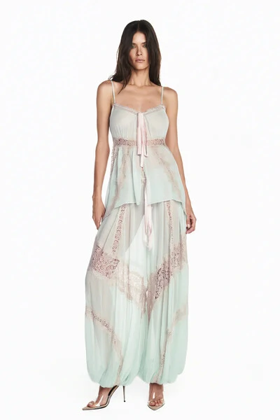 Foto Blusa Com Alça Chiffon