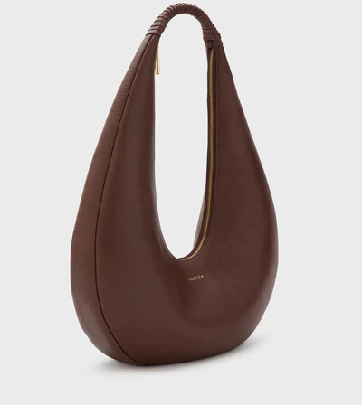 FotoBolsa Mali Em Couro LegÍtimo Chocolate Uni