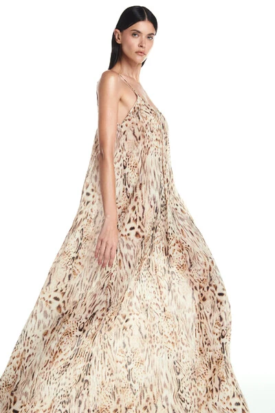 FotoVestido Alça Amplo Longo