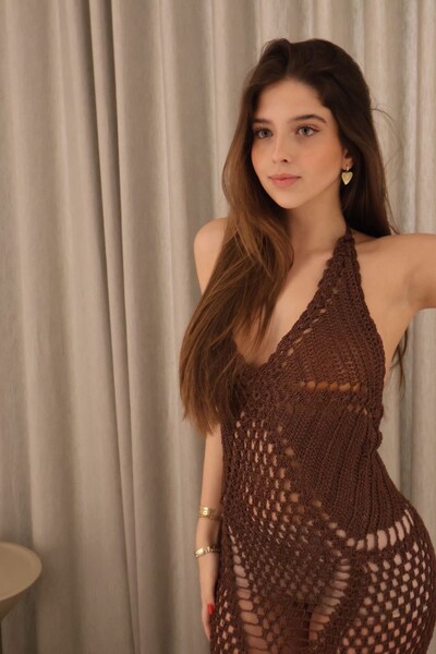 FotoVestido Longo Croche Botik