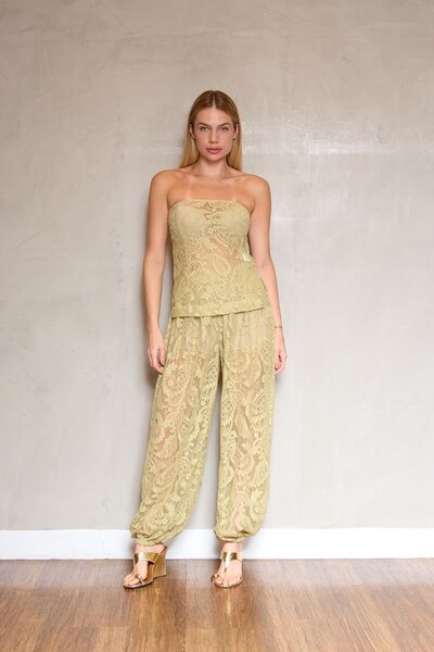 Foto Top tomara que caia renda Botik