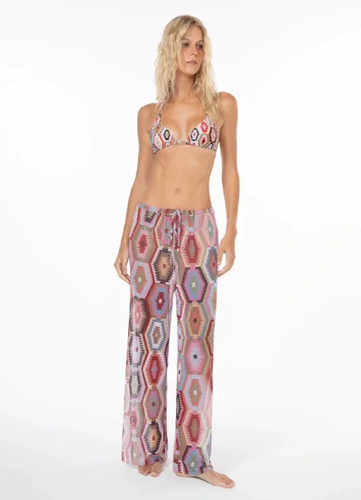 Foto Calça Pantalona Lia Ibiza Kilin
