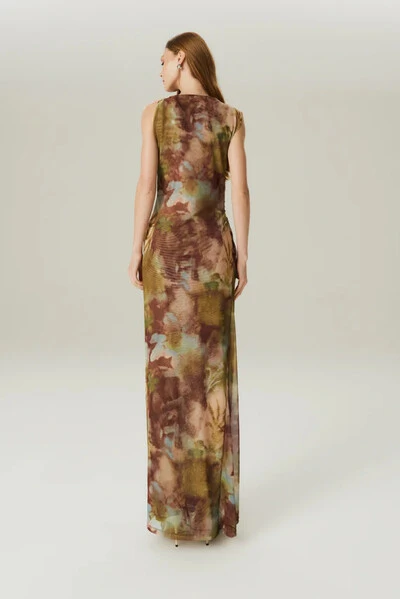 FotoVestido Mid Tule Estampado