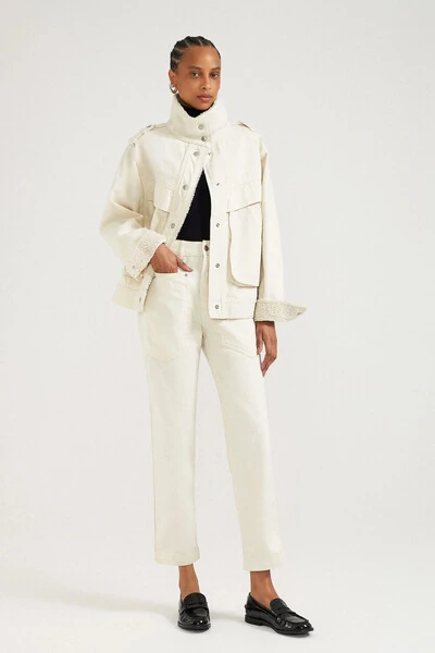 Foto Jaqueta Aviator Sherpa