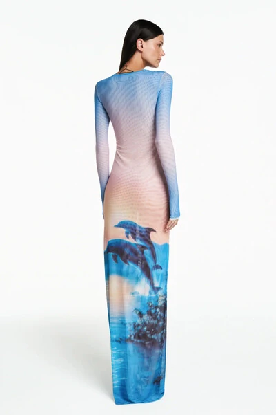 FotoVestido Longo tule golfinho