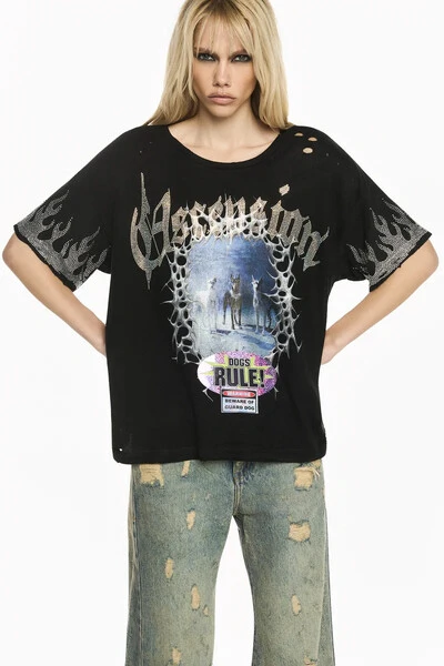 Foto Camiseta Ascension Washed Black
