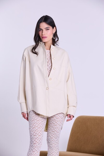 Foto Jaqueta Over Gabardine