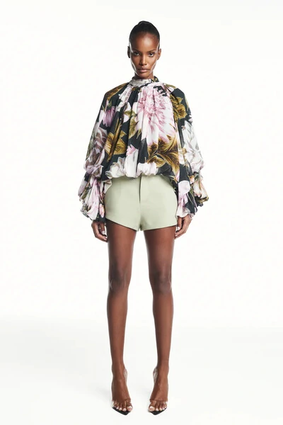 Foto Mini shorts alfaiataria patou
