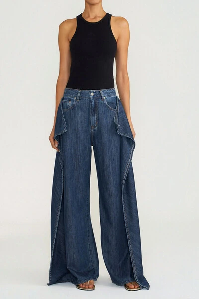 Foto Calça Wave Dark Wash