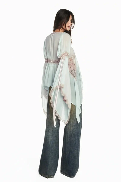 FotoCalça Jeans Dirty Flare Cintura