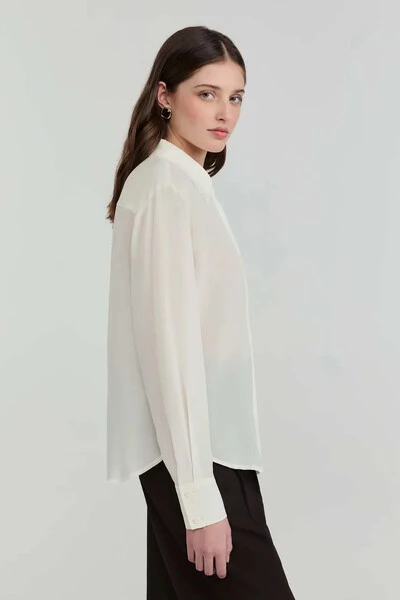 Foto Camisa Seda Lea
