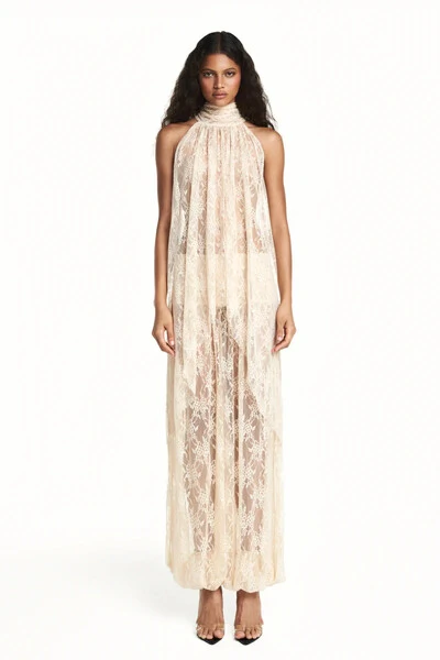 Foto Blusa Gola Alta Mullet Renda