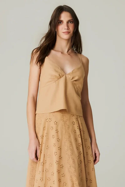 Foto Regata decote linho