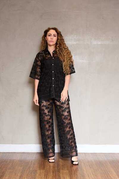 Foto Calça coqueiro renda elástico Botik