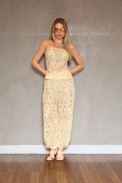 FotoCalça aladim renda Botik