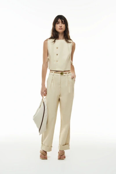 Foto Calça Clássica Gabardine