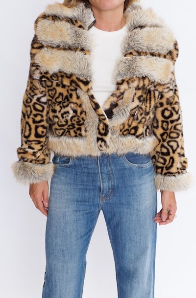 Foto Casaco Leopardo