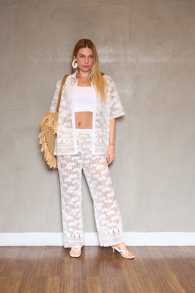 FotoCamisa coqueiro renda botik