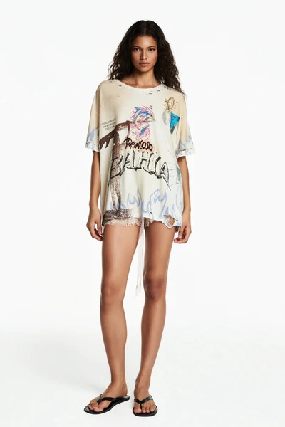 Foto Camiseta trancoso bahia bordado