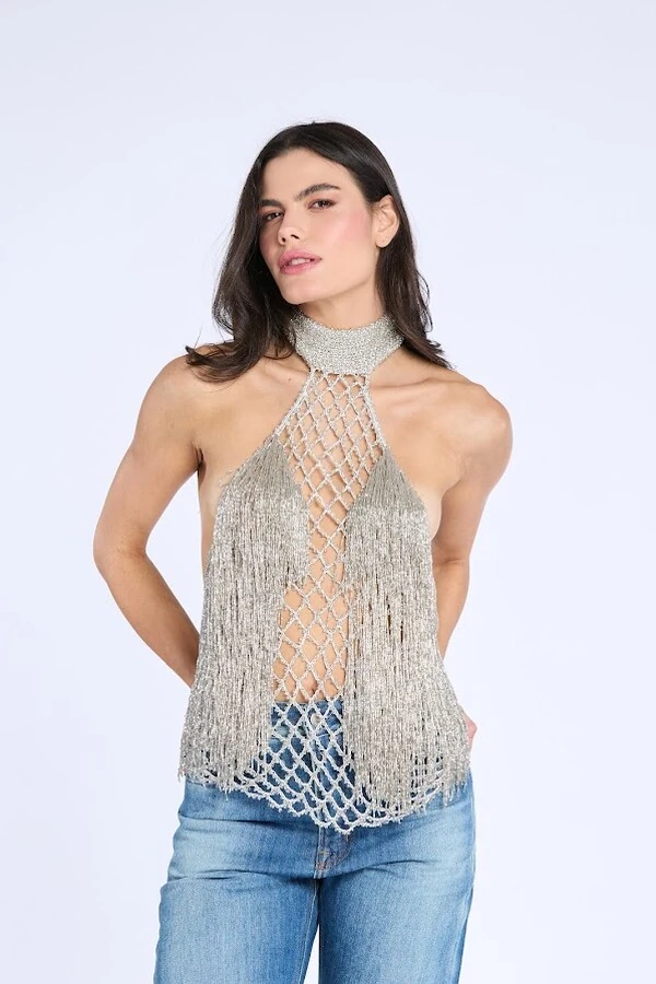 Blusa Franjas Frente Única