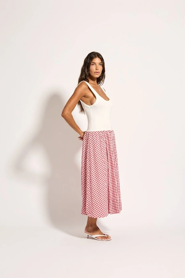 Vestido Regata Vichy Botik