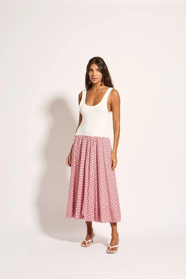 Vestido Regata Vichy Botik